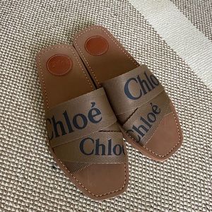 Chloe woody sandals (hard to find color)